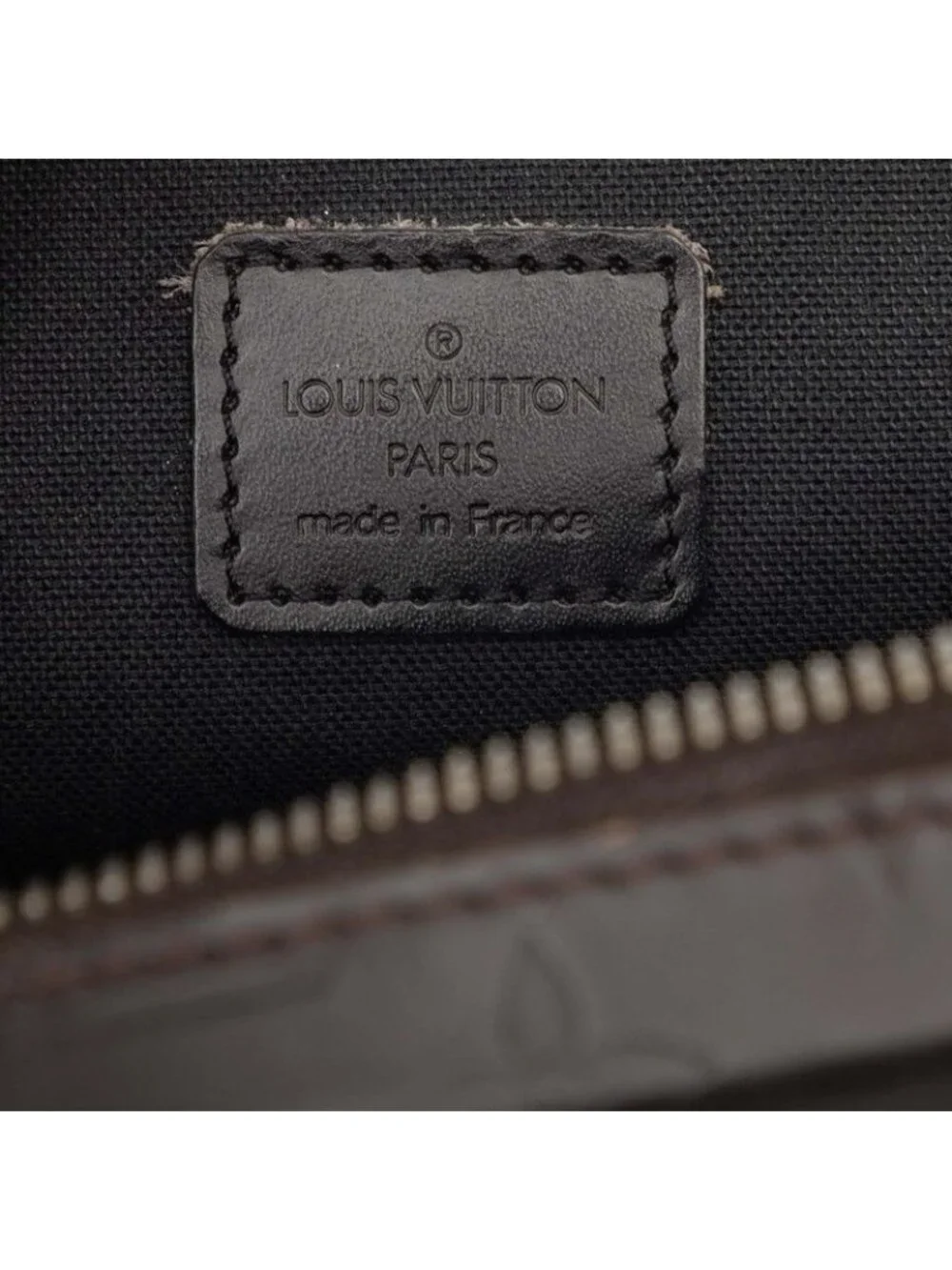 Louis Vuitton Monogram Glace Bobbi Crossbody Shoulder Bag Cafe Brown Leather